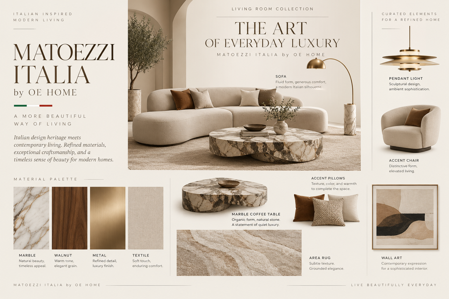 MATOEZZI ITALIA living room collection