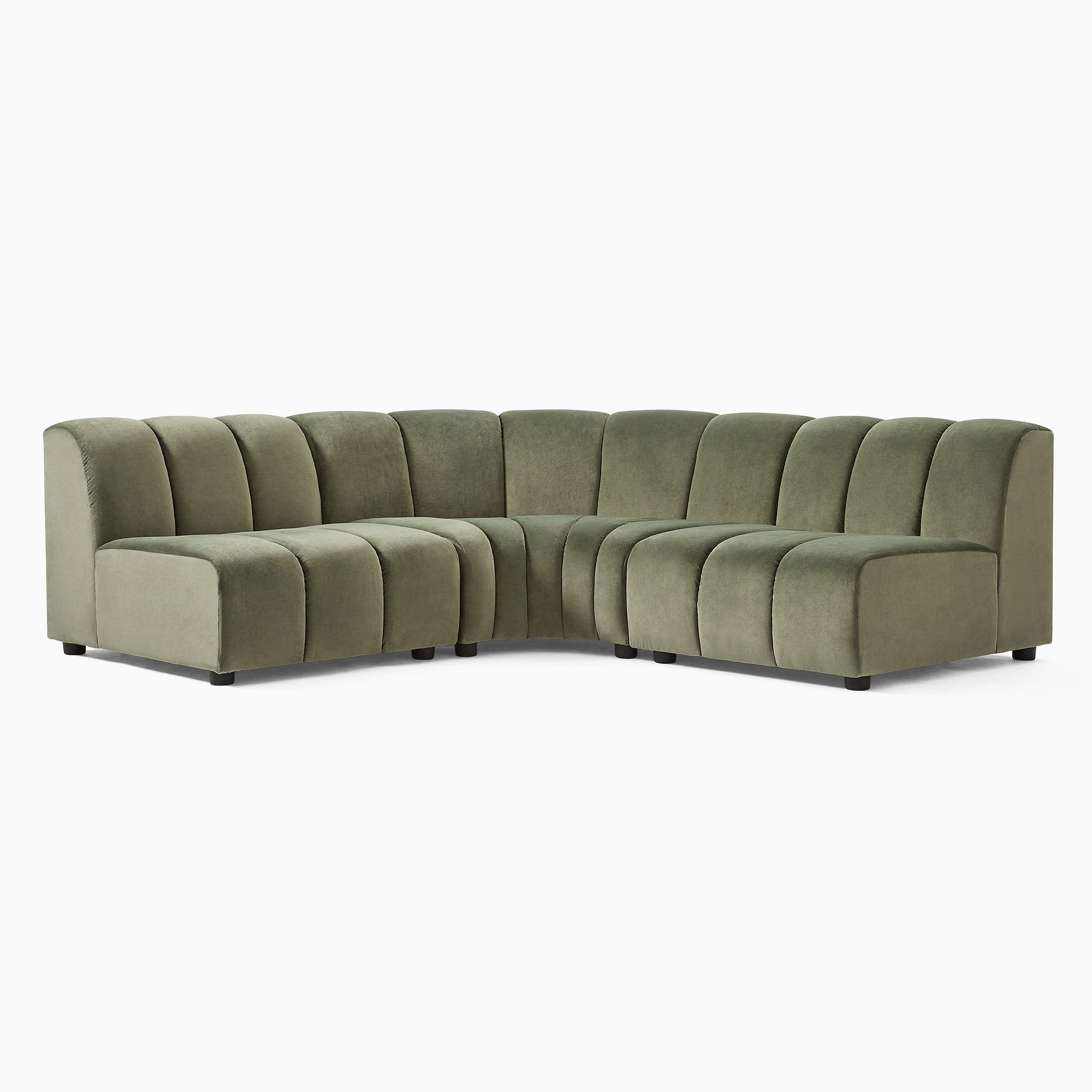 Avalon Channeled L-Shaped Sectional